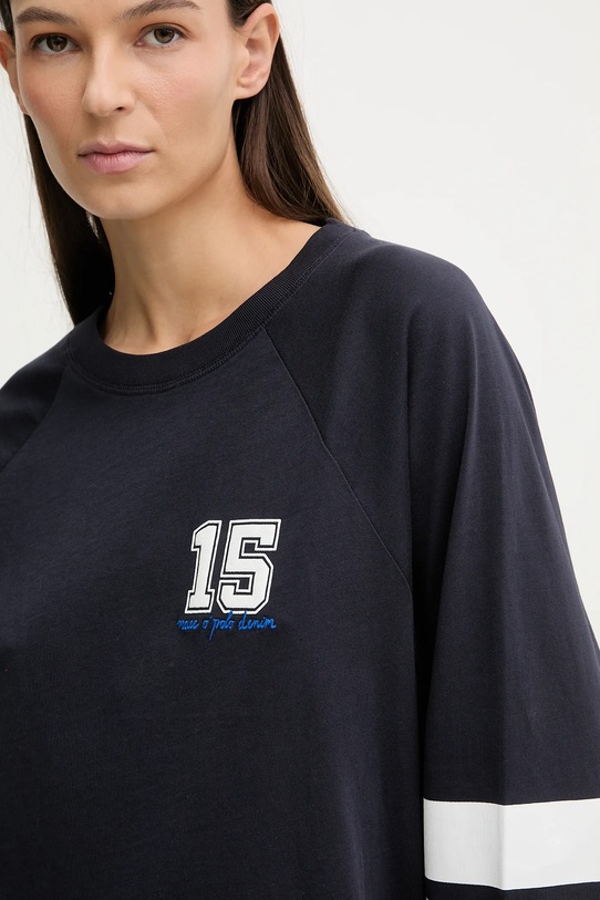 Marc O'Polo longsleeve bawełniany 5000007518 granatowy