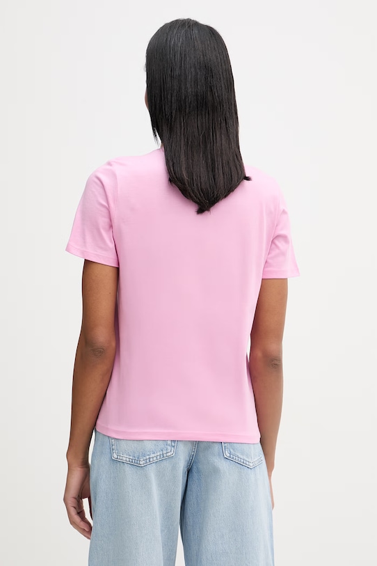 Oblečení Marc O'Polo basic tričko dámské bavlněné 5000009290 růžová