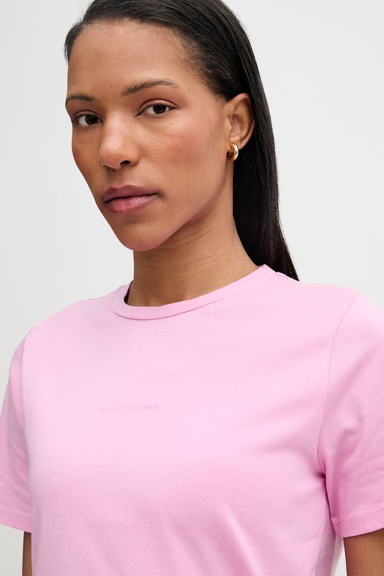 Marc O'Polo basic tričko dámské bavlněné růžová 5000009290