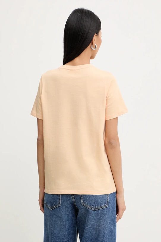 Odzież Marc O'Polo t-shirt bawełniany 5000009290 pomarańczowy