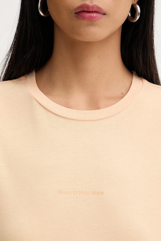 Marc O'Polo t-shirt bawełniany 5000009290 pomarańczowy