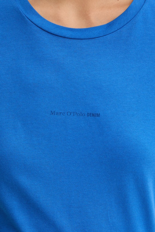 Bombažna kratka majica Marc O'Polo 5000009290 modra