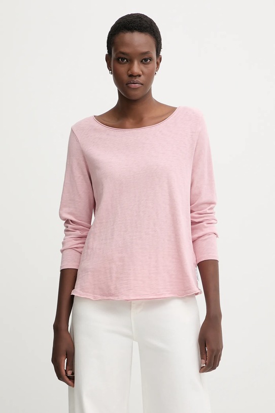 Marc O'Polo longsleeve bawełniany bawełna różowy 5000009292