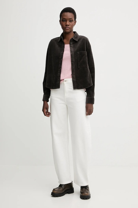 Marc O'Polo longsleeve bawełniany 5000009292 różowy SS26