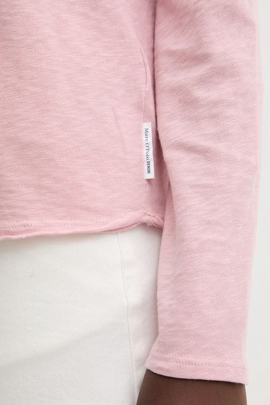 Marc O'Polo longsleeve bawełniany 5000009292 różowy