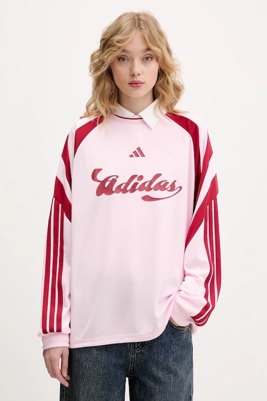 adidas longsleeve House of Tiro pozostałe różowy JY7640