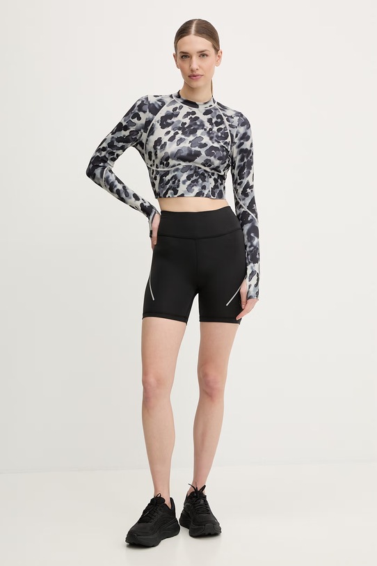 adidas by Stella McCartney longsleeve treningowy JY8164 czarny SS26