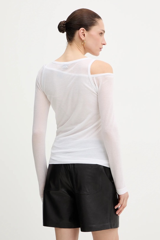 Odzież Pinko longsleeve 106456.A2CL biały