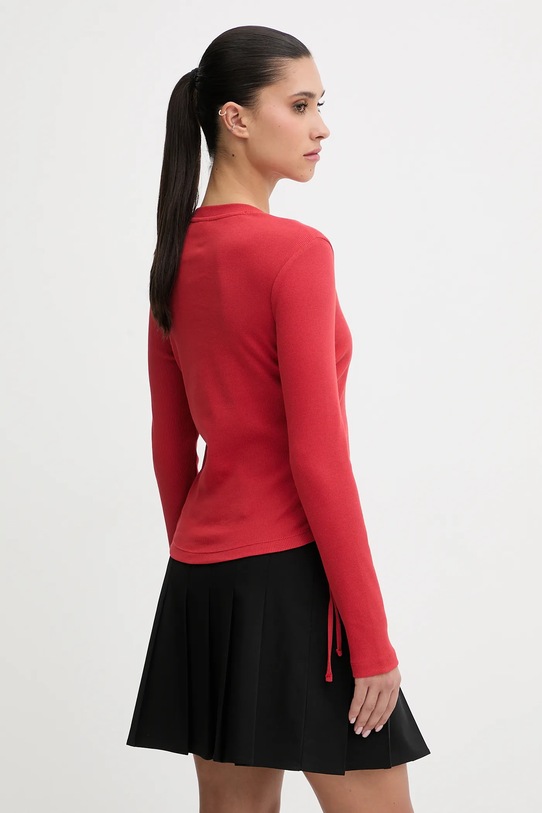 Odzież Karl Lagerfeld Jeans longsleeve B1W17050 pomarańczowy