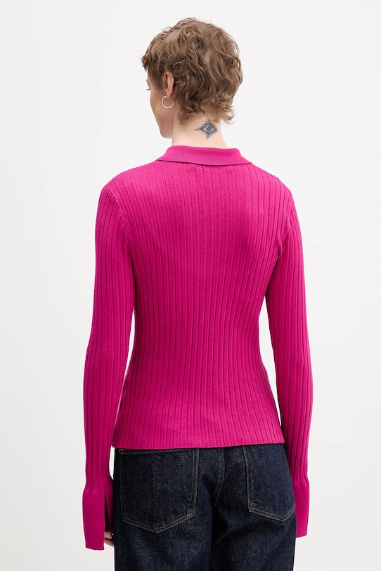 Odzież Karl Lagerfeld Jeans longsleeve B1W18026 różowy