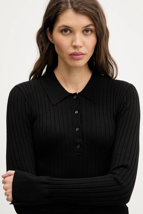 Karl Lagerfeld Jeans longsleeve czarny B1W18026