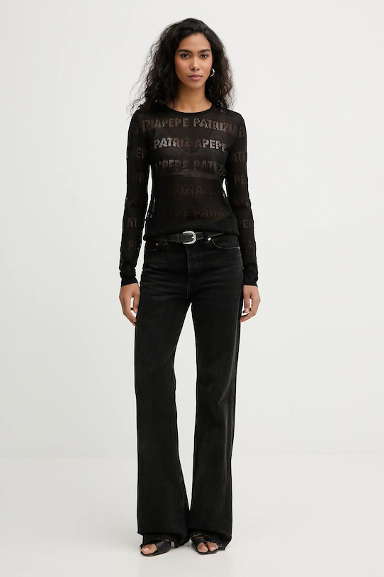 Svetr Patrizia Pepe 8K0354.K303 černá SS26