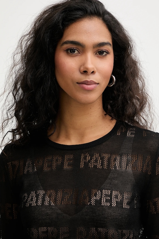 Svetr Patrizia Pepe černá 8K0354.K303