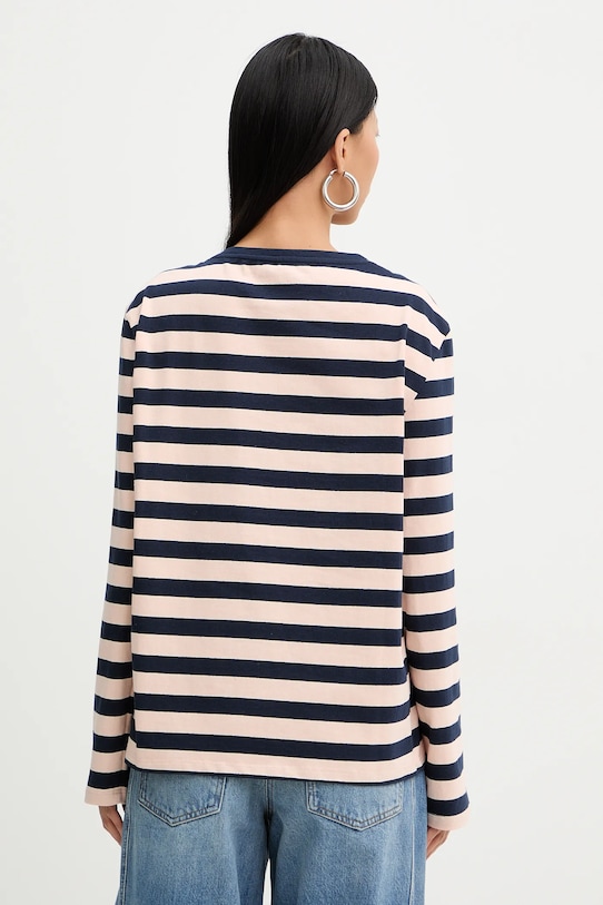 Odzież Patrizia Pepe longsleeve bawełniany 8M1823.J194 granatowy