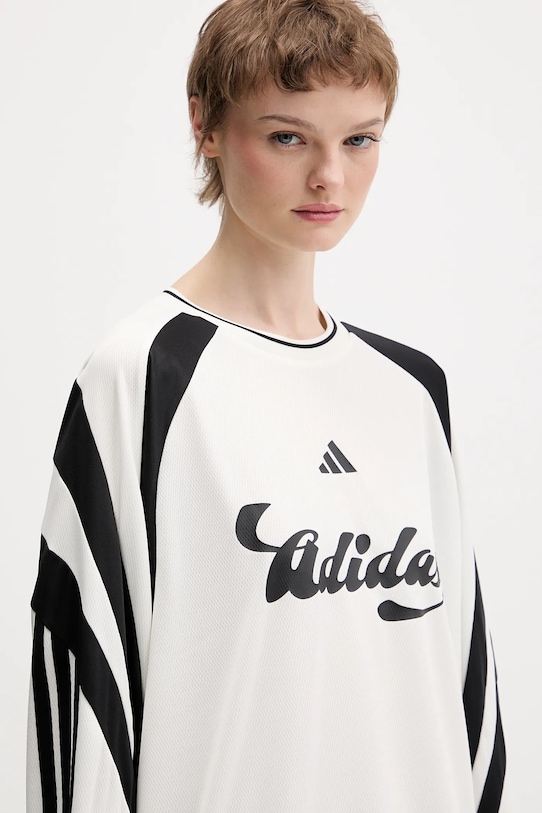 adidas longsleeve beżowy KC4007