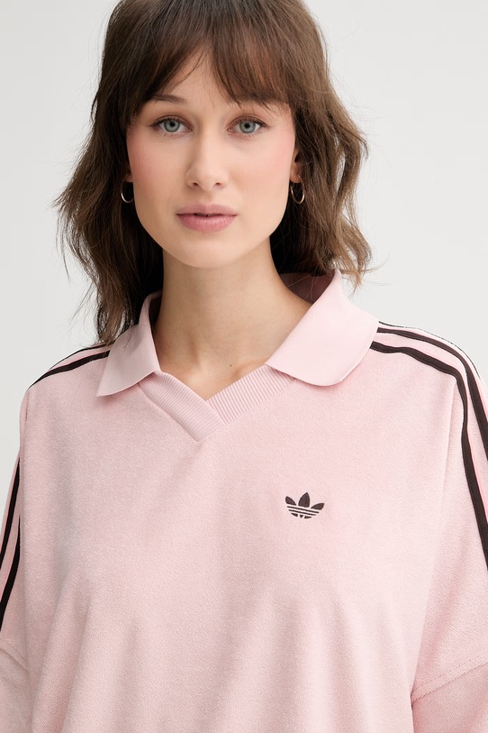 adidas Originals longsleeve damski różowy KD1400