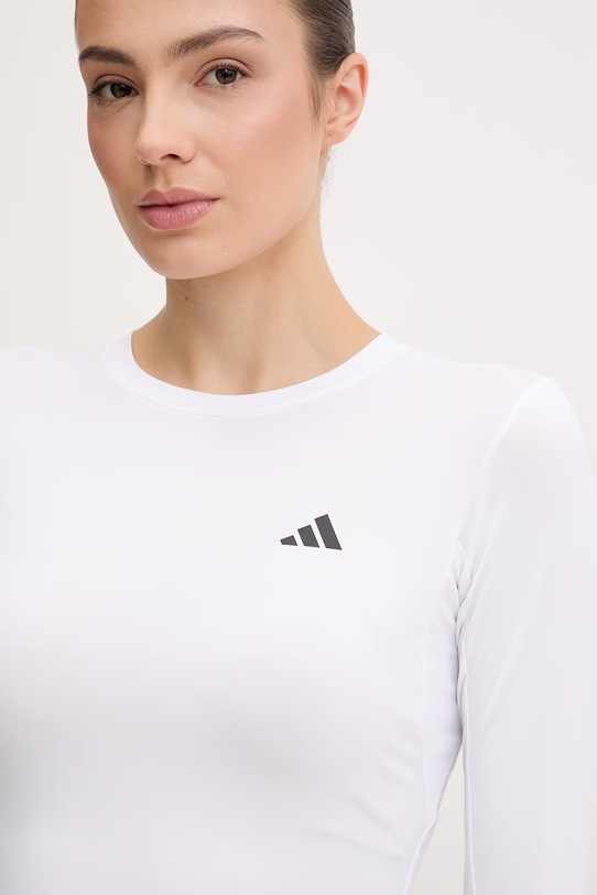 adidas Performance longsleeve treningowy biały KD2211