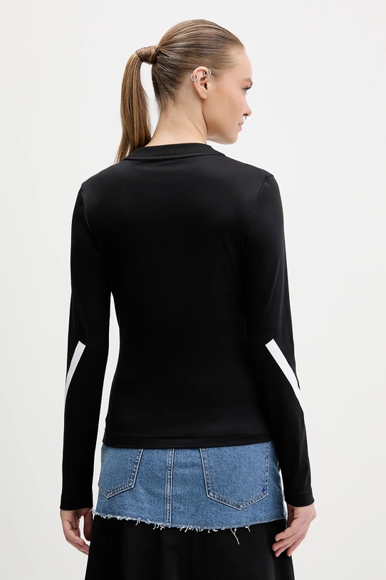 Одяг Бавовняний лонгслів adidas Z.N.E KE4905 чорний