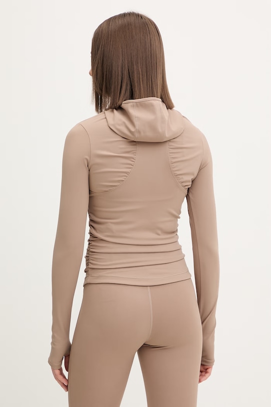 Odzież adidas by Stella McCartney bluza treningowa KF4033 beżowy