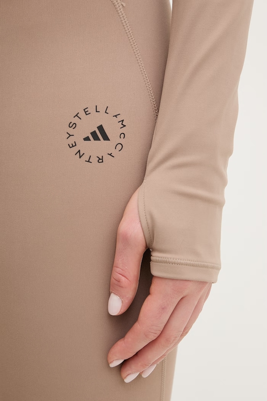 adidas by Stella McCartney bluza treningowa KF4033 beżowy