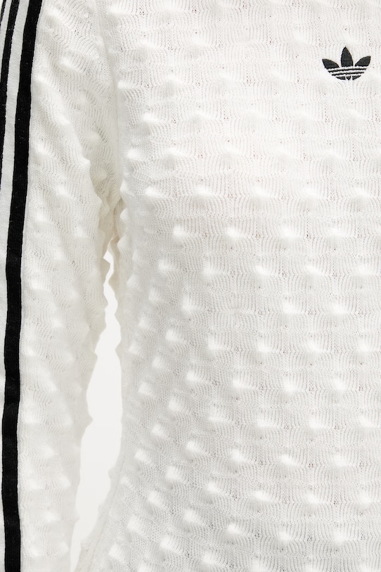 Πουλόβερ με προσθήκη μαλλιού adidas Originals KS6461. μπεζ