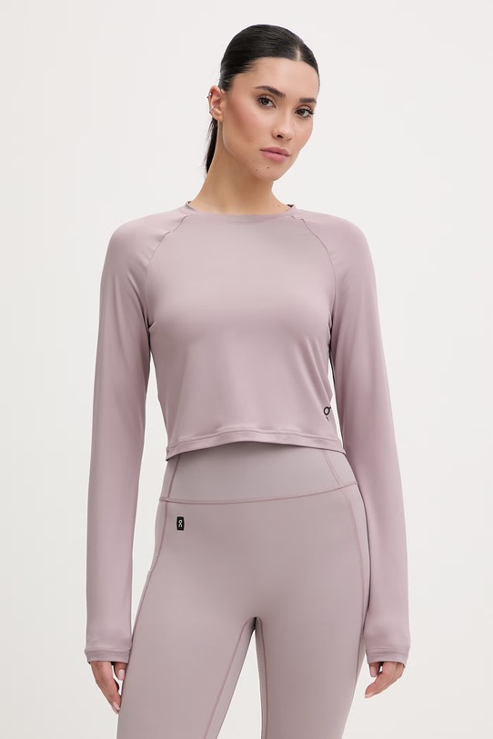 On koszulka lounge damska Studio fioletowy 1WF12434390