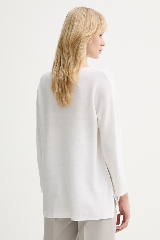 Odzież Marella sweter z domieszką wełny Emme by Marella 2615361011200 beżowy