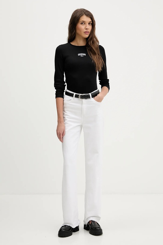 Guess Jeans longsleeve W6RP22.KA0H1 czarny SS26