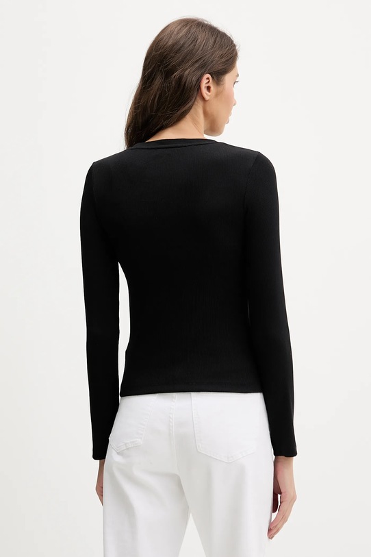 Odzież Guess Jeans longsleeve W6RP22.KA0H1 czarny