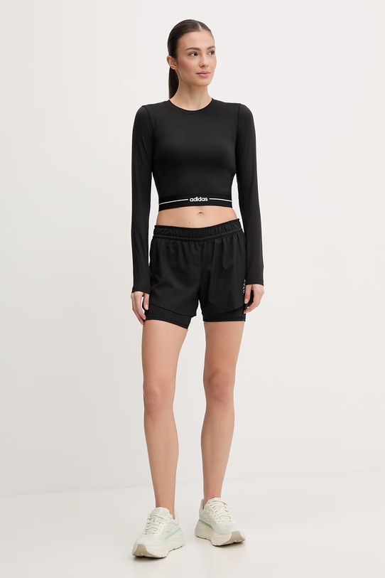 adidas Performance longsleeve treningowy KR2783 czarny SS26