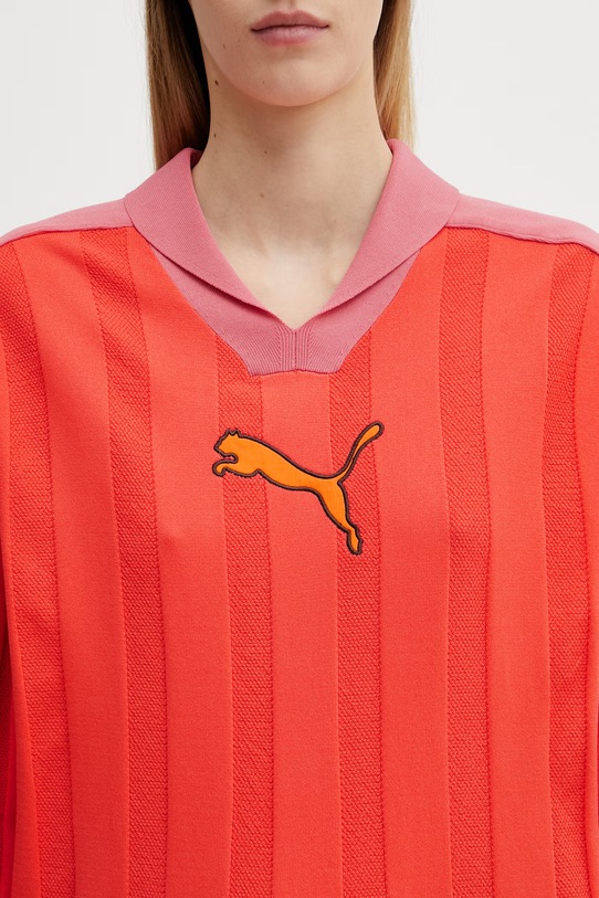 Puma longsleeve T7 czerwony 635504