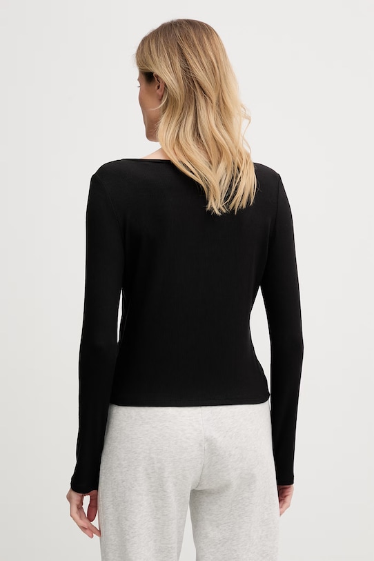 Guess dámske tričko s dlhým rukávom LIA O5GP01.KCQ72 čierna SS26