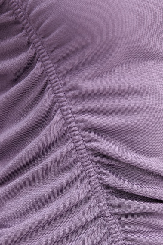 Sisley longsleeve damski 3YFAL108Q fioletowy