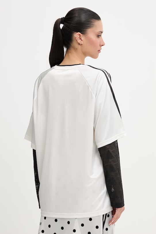 Odjeća adidas Originals majica dugih rukava za žene KC8140 bijela