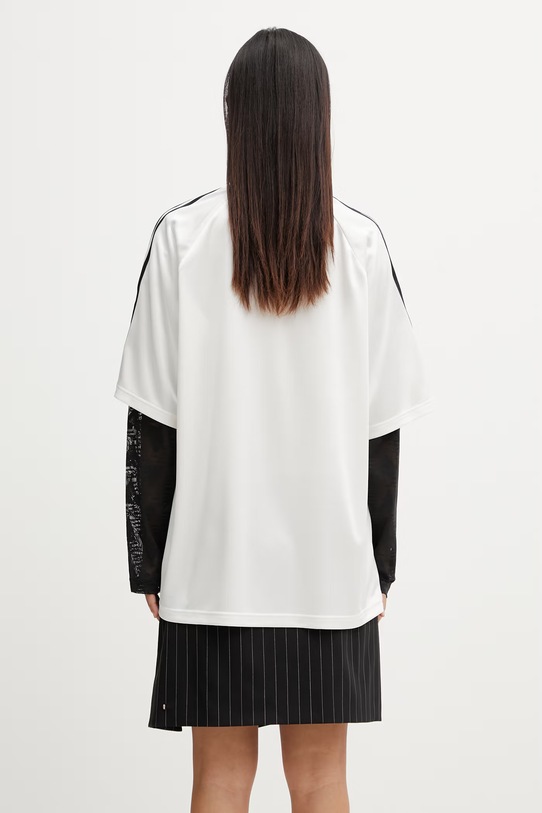 Oblečení adidas Originals tričko s dlouhým rukávem dámské KC8140 bílá