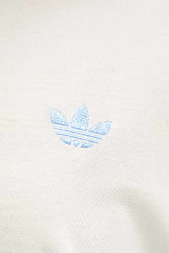 adidas Originals longsleeve damski bawełniany KV1179 beżowy