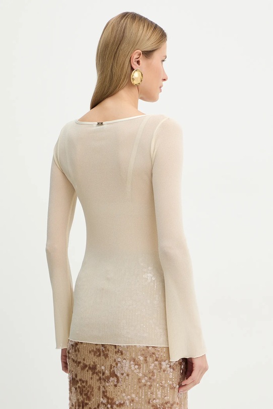 Odzież Fracomina longsleeve FR26ST3042J48101 beżowy