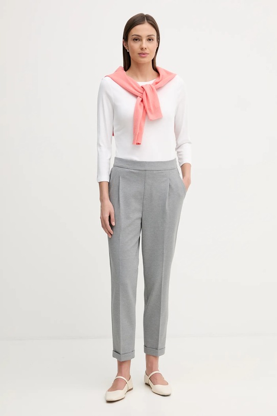 United Colors of Benetton longsleeve bawełniany 3GA8D10C4 biały SS26