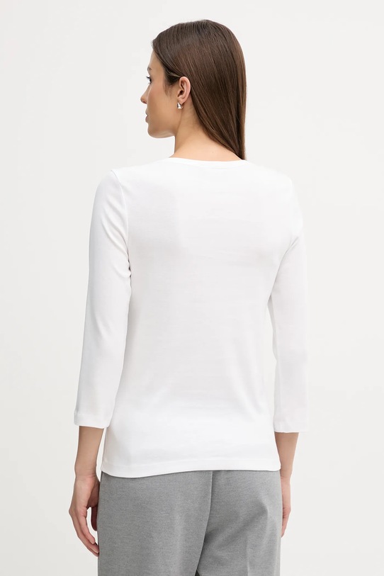 Odzież United Colors of Benetton longsleeve bawełniany 3GA8D10C4 biały