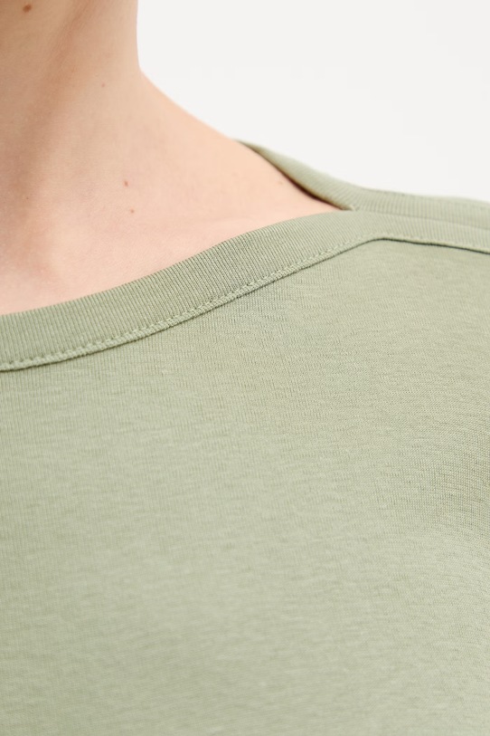 United Colors of Benetton longsleeve bawełniany 3GA8D10C4 zielony