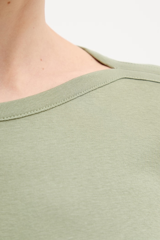 United Colors of Benetton longsleeve bawełniany 3GA8D10C4 zielony