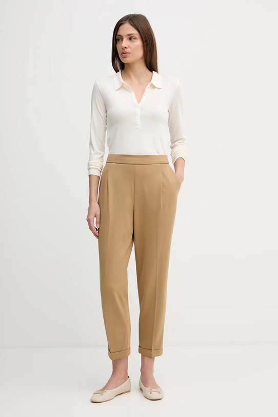 United Colors of Benetton longsleeve 3TVRD3017 beżowy SS26