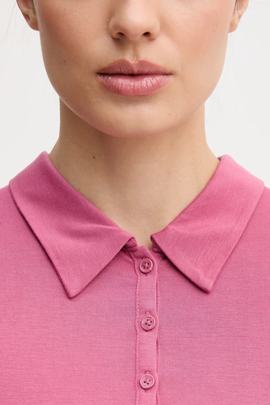 United Colors of Benetton longsleeve 3TVRD3017 różowy