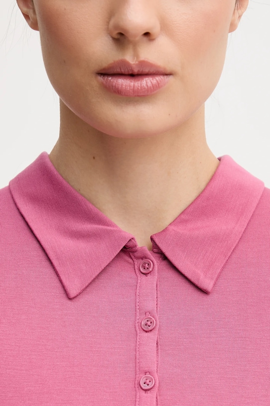 Μακρυμάνικο United Colors of Benetton 3TVRD3017 ροζ