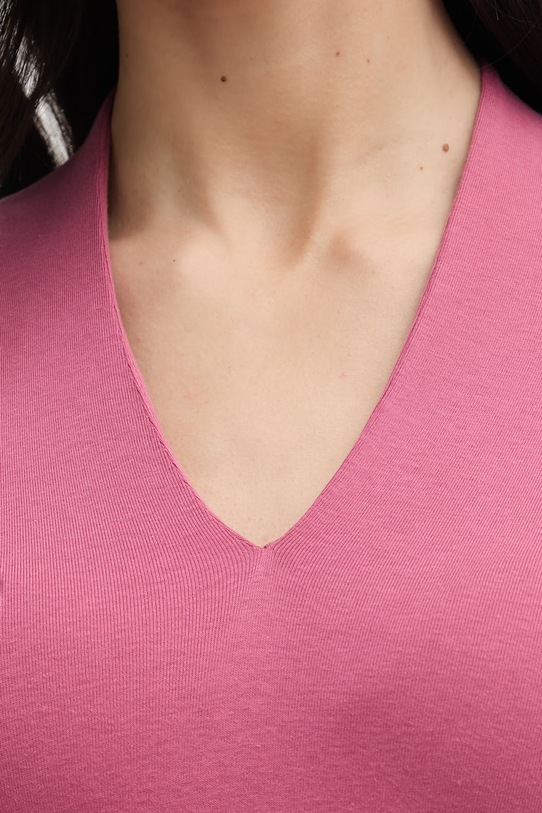 United Colors of Benetton t-shirt damski bawełniany 3GA8D400U różowy