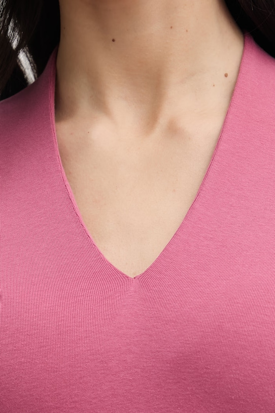 United Colors of Benetton t-shirt damski bawełniany 3GA8D400U różowy