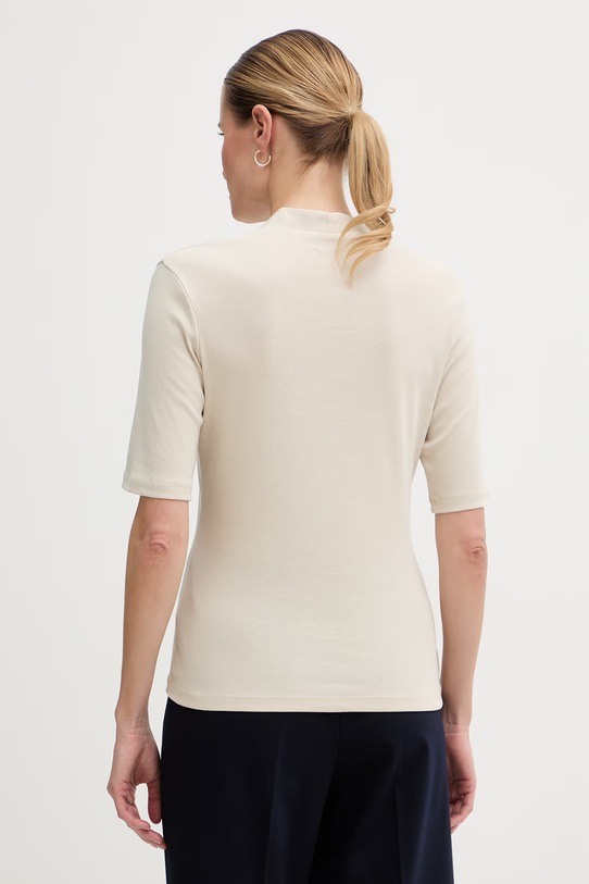 Oblečení United Colors of Benetton tričko ženské bavlněné 3GA8D400U béžová