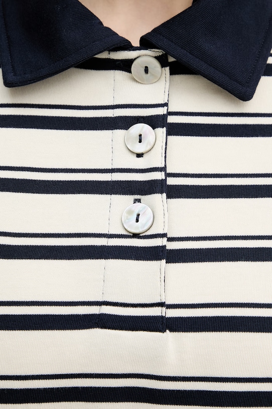 United Colors of Benetton longsleeve damski bawełniany 3UJZD3019 beżowy