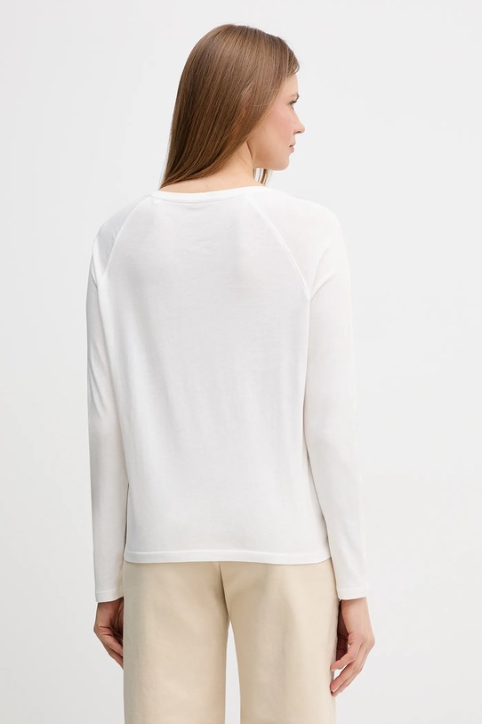 Odzież Marc O'Polo longsleeve bawełniany 5000008119 biały