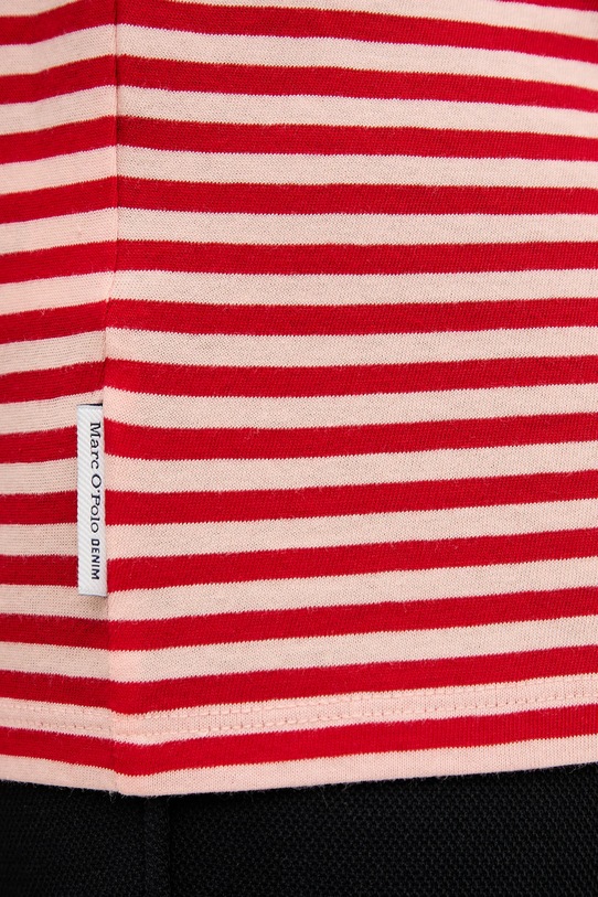 Marc O'Polo longsleeve bawełniany 5000008121 czerwony